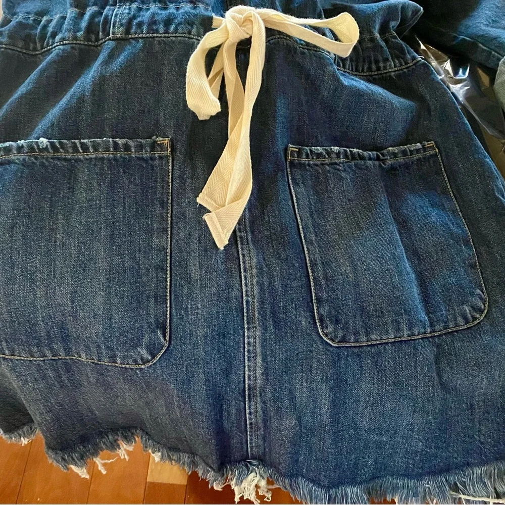 NWT-Lucky Brand Denim Dress, Size Medium - Picture 5 of 8
